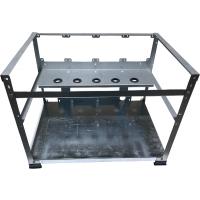 6 GPU Aluminum Open Air Mining Rig Case Ethereum Zcash Bitcoin Monero